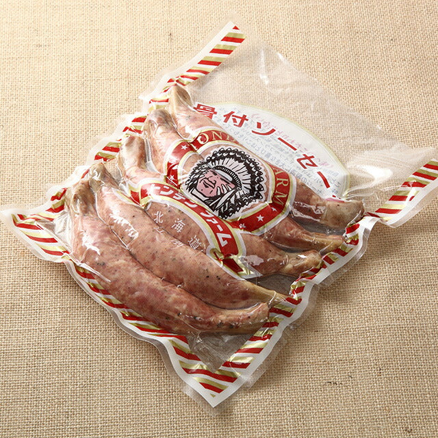 北海道トンデンファーム 骨付きソーセージ(400g)